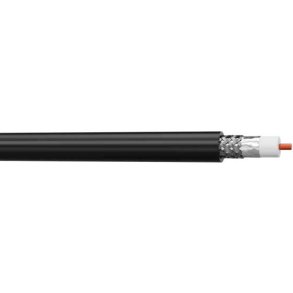 CAE videokabel UHDTV fleksibel PVC 12G 
�= 7,7 mm, rulle med 100 meter