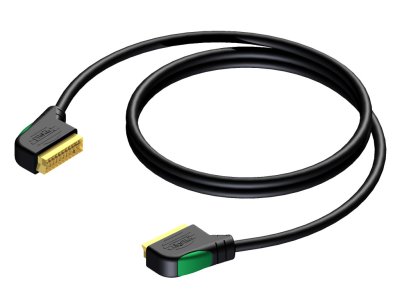 ProCab Scart han > Scart han 1,5 meter