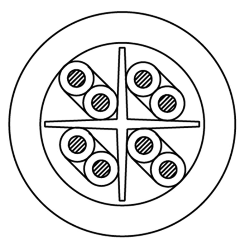 ProCab CAT6 ntverkskabel U/UTP 305 m