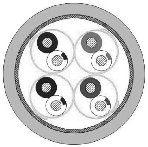ProCab CAT7 ntverkskabel S/FTP 305 m