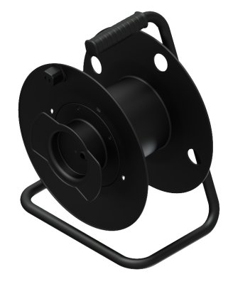 ProCab kabelrulle, plasrulle �=285 mm, Sort