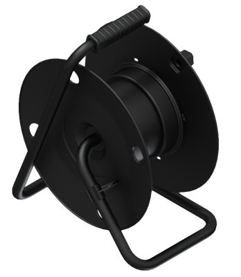 ProCab kabelrulle, plasrulle �=285 mm, Sort