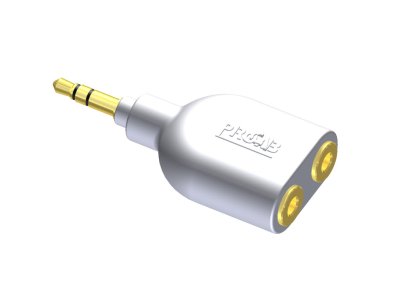 ProCab MiniJack han > 2 x Mini Jack hun stereo adapter