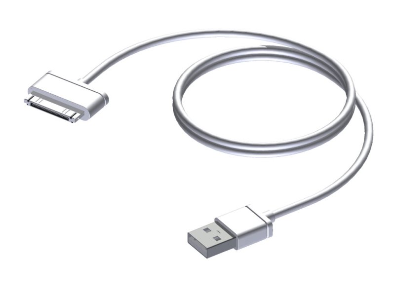 ProCab 30 pin Apple > USB kabel 1 meter