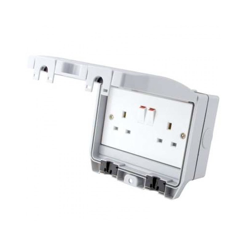 Cloud vgboks 2 gang underlag IP66 gr