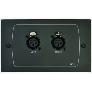 Cloud balanceret input panel BE-1 Sort