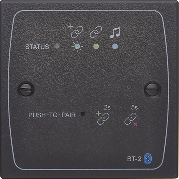 Cloud Bluetooth panel, sort
