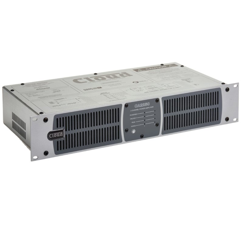Cloud CA2250 Digital Forstrker 2 x 250 W 4 Ohm og 100 Volt