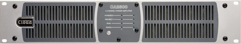 Cloud CA2500 Digital Forstrker 2 x 500 W 4 Ohm og 100 Volt