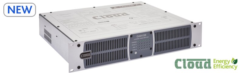 Cloud CA8125 Digital Forstrker 8 x 125 W 4 Ohm og 100 Volt