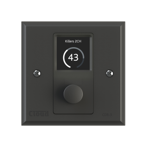 Cloud vgpanel controller til CXA serie, Sort