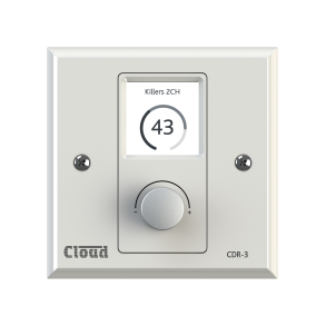 Cloud v�gpanel controller til CXA serie, Hvid