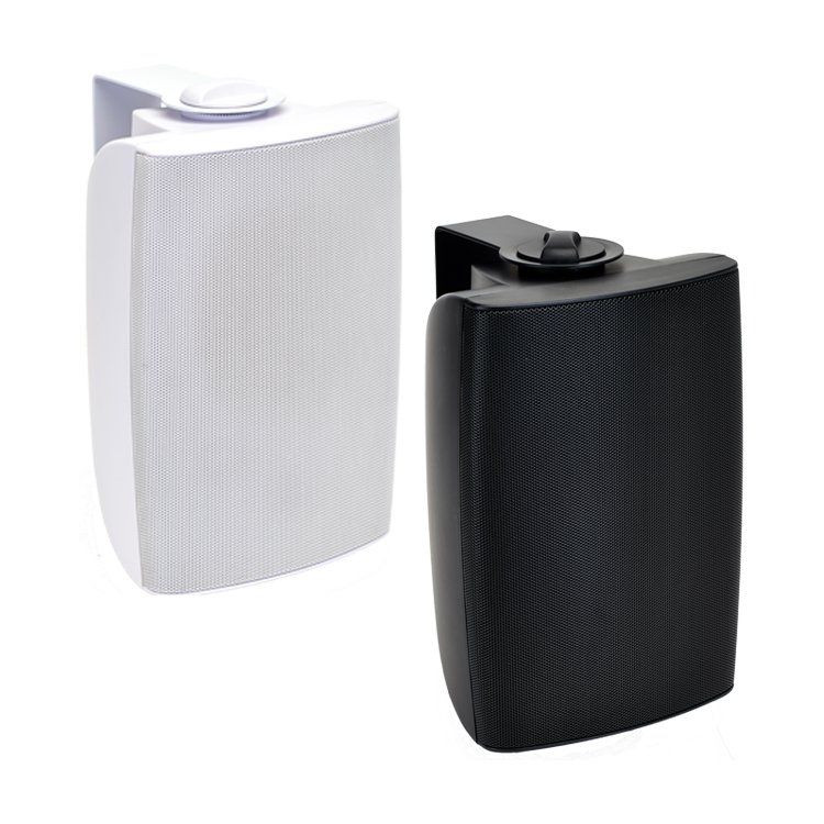 Cloud Vghjttaler 2-vejs m/beslag IP55, 100 V 16 Ohm Sort