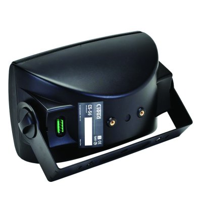 Cloud Vghjttaler 2-vejs m/beslag IP55, 100 V 16 Ohm Sort