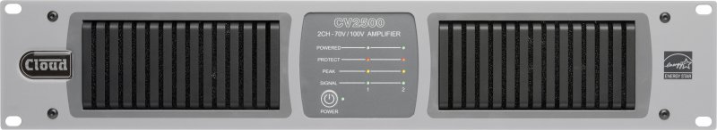Cloud CV2500 Digital DSP Forstrker 2 x 500W, 4 Ohm, 100 Volt