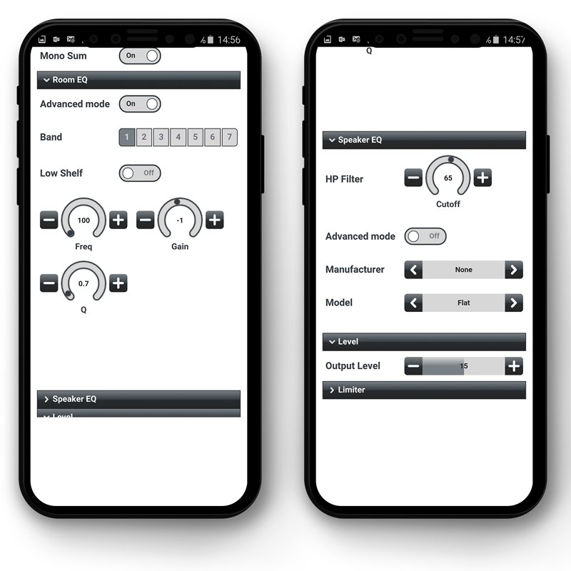 Cloud CVA4250 Digital DSP Forstrker 4 x 250 W 4 Ohm og 100 Volt