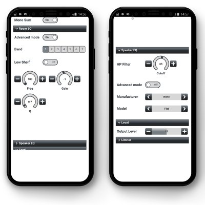 Cloud CVA4250 Digital DSP Forst�rker 4 x 250 W 4 Ohm og 100 Volt