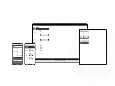 Cloud CVA8125 Digital DSP Forst�rker 8 x 125 W 4 Ohm og 100 Volt