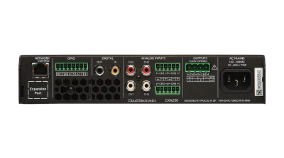 Cloud CXA250 Digital DSP Forst�rker 1 x 250 W el. 2 x 125 W