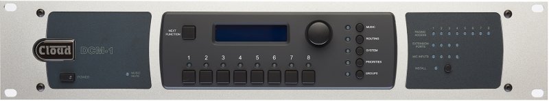 Cloud digital zonemixer 8 zoner, 8 line input