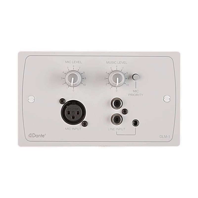 Cloud Dante Line / Mic input module DLM-1, Hvid