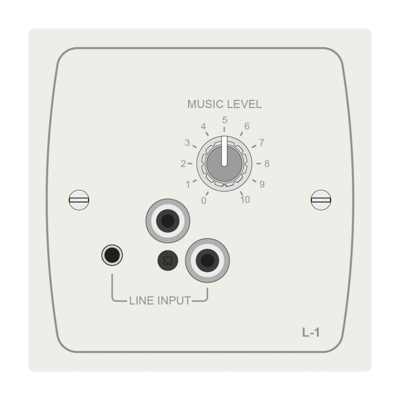 Cloud aktiv line input panel, Hvid