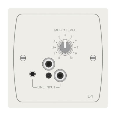Cloud aktiv line input panel, Hvid