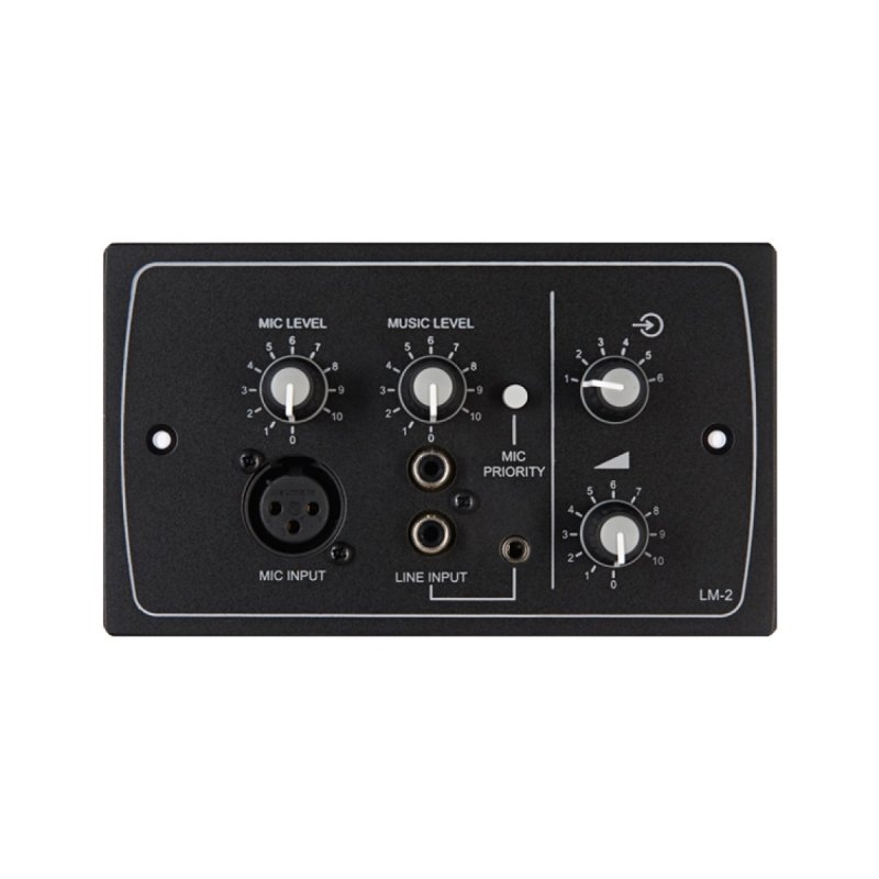 Cloud input og mixer panel LM-2 Sort