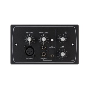 Cloud input og mixer panel LM-2 Sort