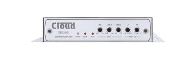 Cloud miniforst�rker 40 W mono 1 mic og 2 line input