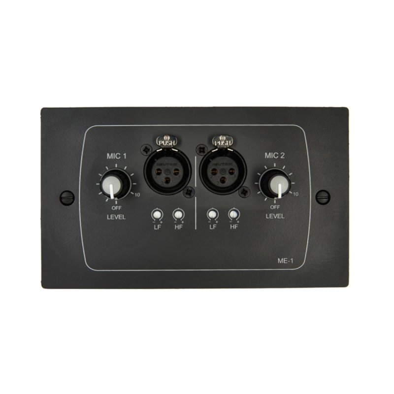 Cloud input panel m/volumen ME-1, Sort