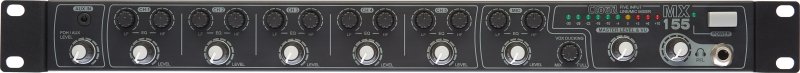 Cloud rack mixer MX155 1 zone 7 Line/Mic input