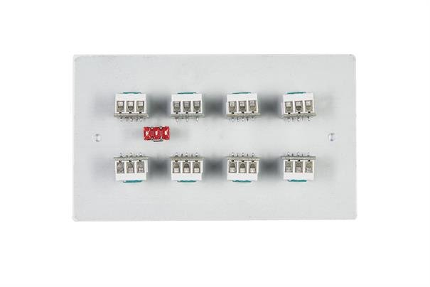 Cloud remote volumen control panel 8 zoner, Sort