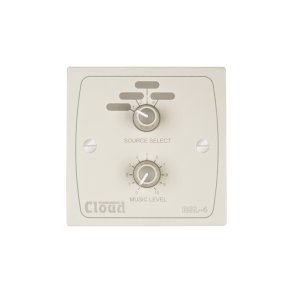 Cloud volume og remote vlger panel RSL4, Hvid