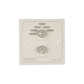 Cloud volume og remote v�lger panel RSL6, Hvid