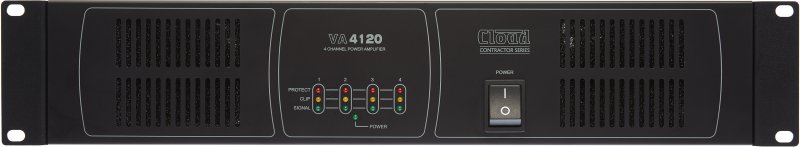 Cloud forstrker 4 x 120W 4 Ohm 100 Volt