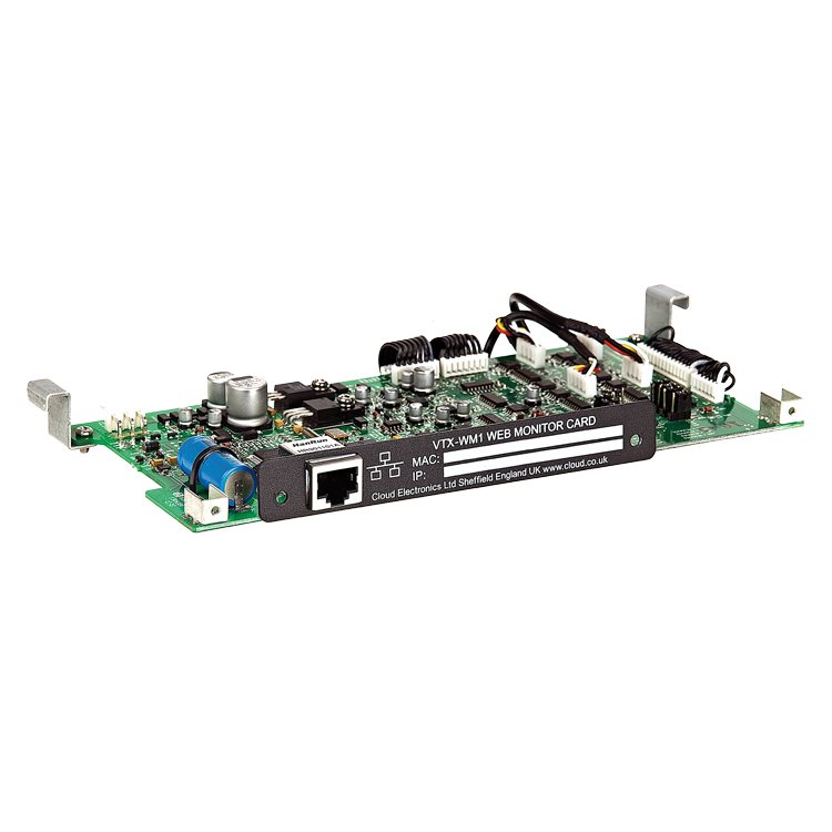 Cloud Web monitor modul til VTX forstrker serie
