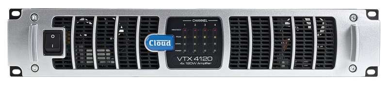 Cloud VTX4120 Forstrker 4 x120W 4 Ohm