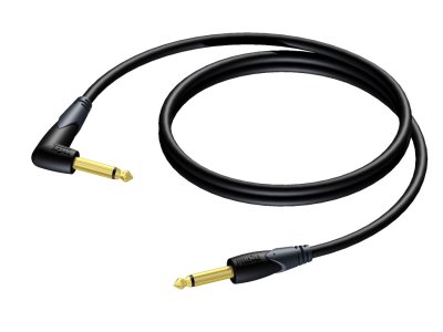 ProCab kabel mono Jack > Vinkel Jack 1,5 meter