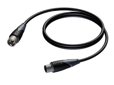 ProCab XLR han > XLR hun - 1,5 meter