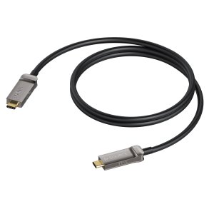 ProCab USB C aktivt optiskt kabel 4K@60 Hz Displayport 10 m