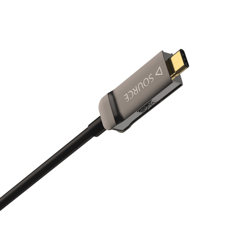 ProCab USB C aktiv optisk kabel 4K@60 Hz Displayport 20 m