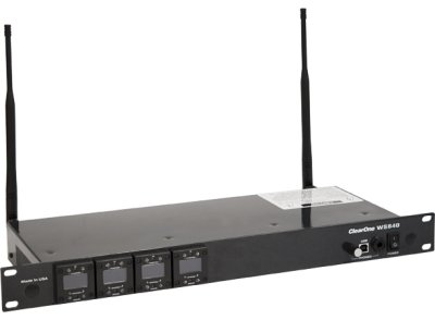ClearOne WS840 tr�dl�s mikrofon modtager 4 kanal M550 Eurobl