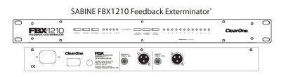 ClearOne Feedback exterminator Sabine FBX1210i