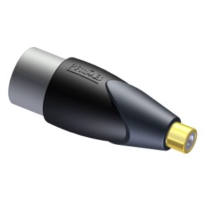 ProCab adaptor XLR han > RCA hun
