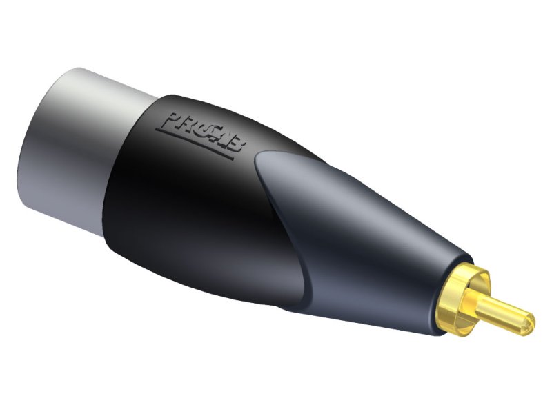 ProCab adaptor XLR han > RCA han