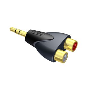 ProCab adapter mini jack stereo han > 2 x RCA hun L/R