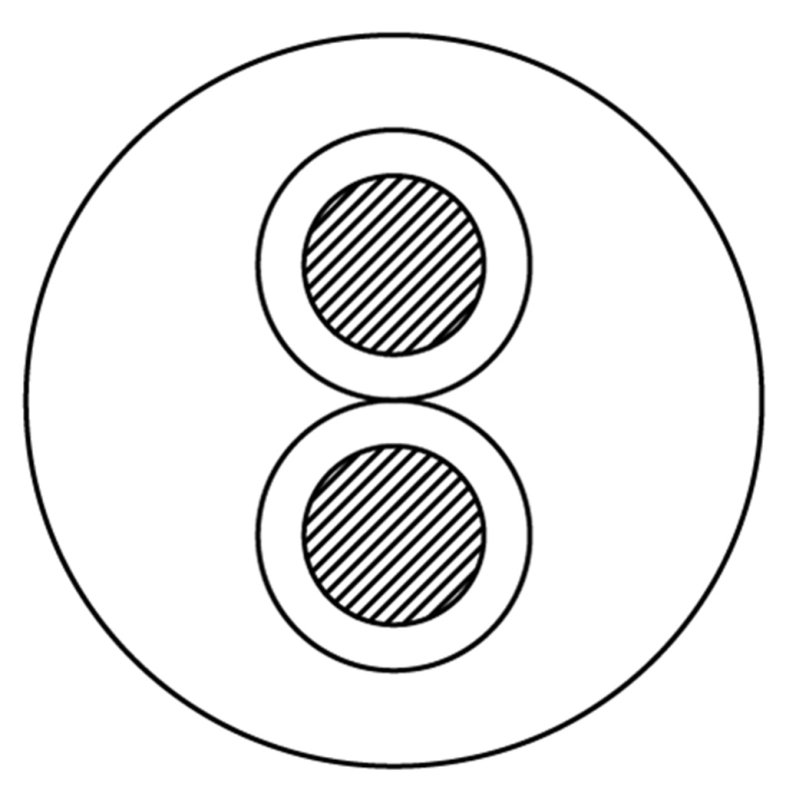 ProCab hjttalerkabel  EN50399 2 x 4 mm 300 meter