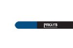 ProCab Kabelbinder velcro 12x300 mm, sort/bl 10 styk