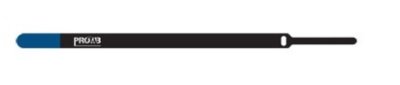 ProCab Kabelbinder velcro 12x300 mm, sort/bl 10 styk
